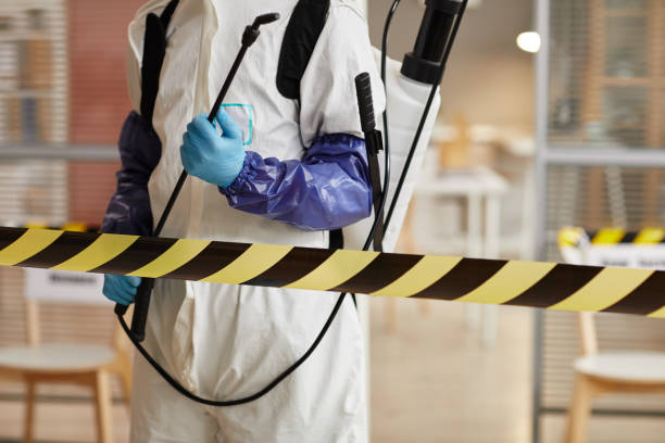 Professional Biohazard technician working in Brush, CO